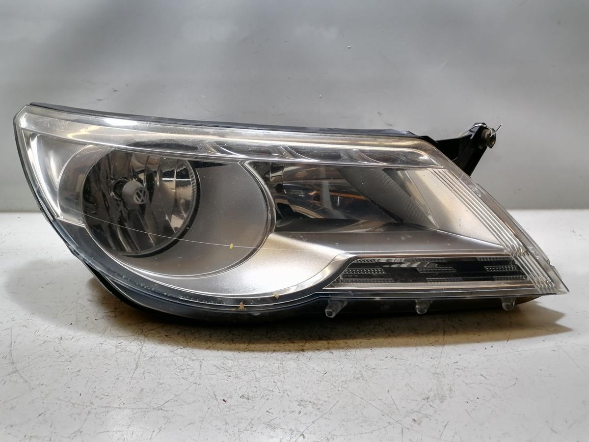 VW Tiguan 1 5N original Scheinwerfer vorn rechts Halogen Bj.2009
